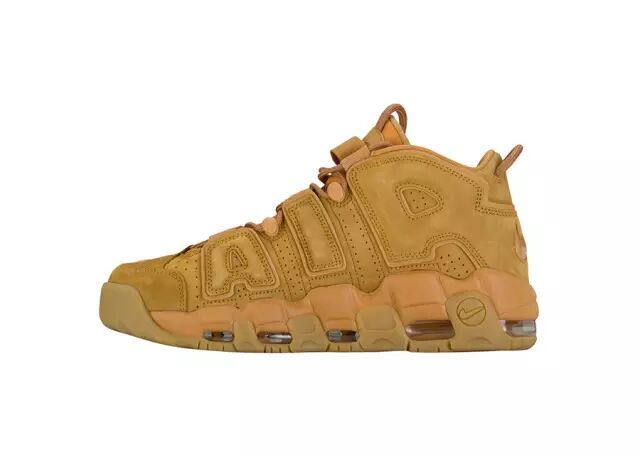 Nike Air More Uptempo Ginger Yellow Shoes
